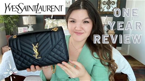 ysl envelope bag review